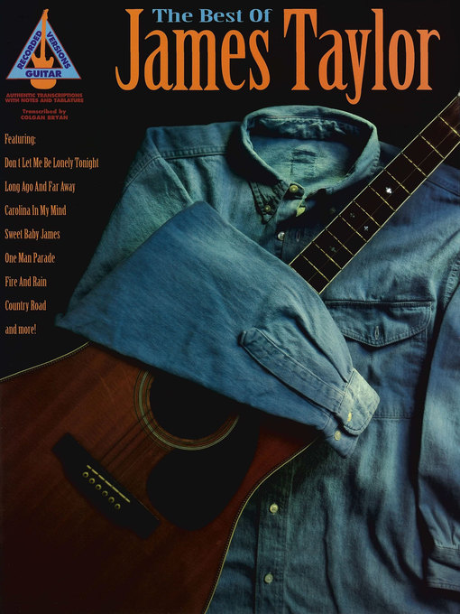 Title details for The Best of James Taylor Songbook by James Taylor - Available